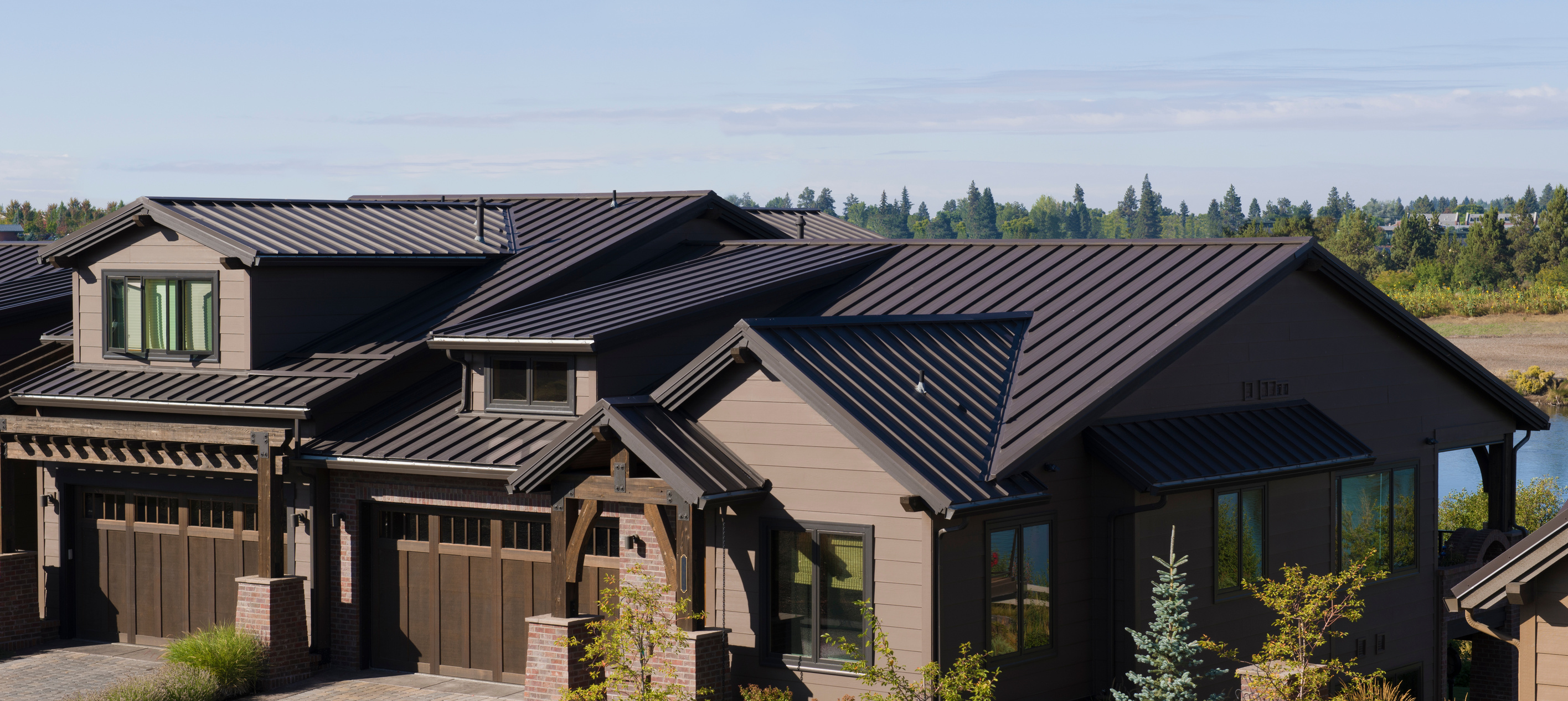 Residential metal roof